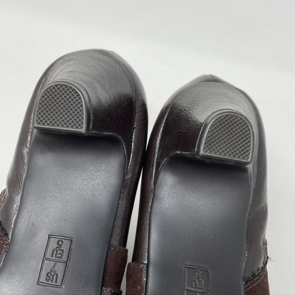 Aerosoles Womens Brown Vegan Leather Side Zip Bootie Size 7 - Picture 11 of 13